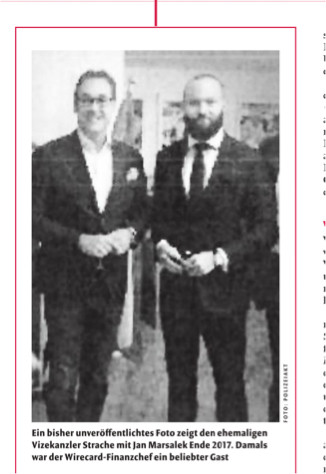 Marsalek with corrupt austrian politician Strache