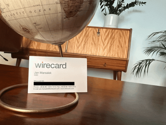 Wirecard - Jan Marsalek - COO - Business Card