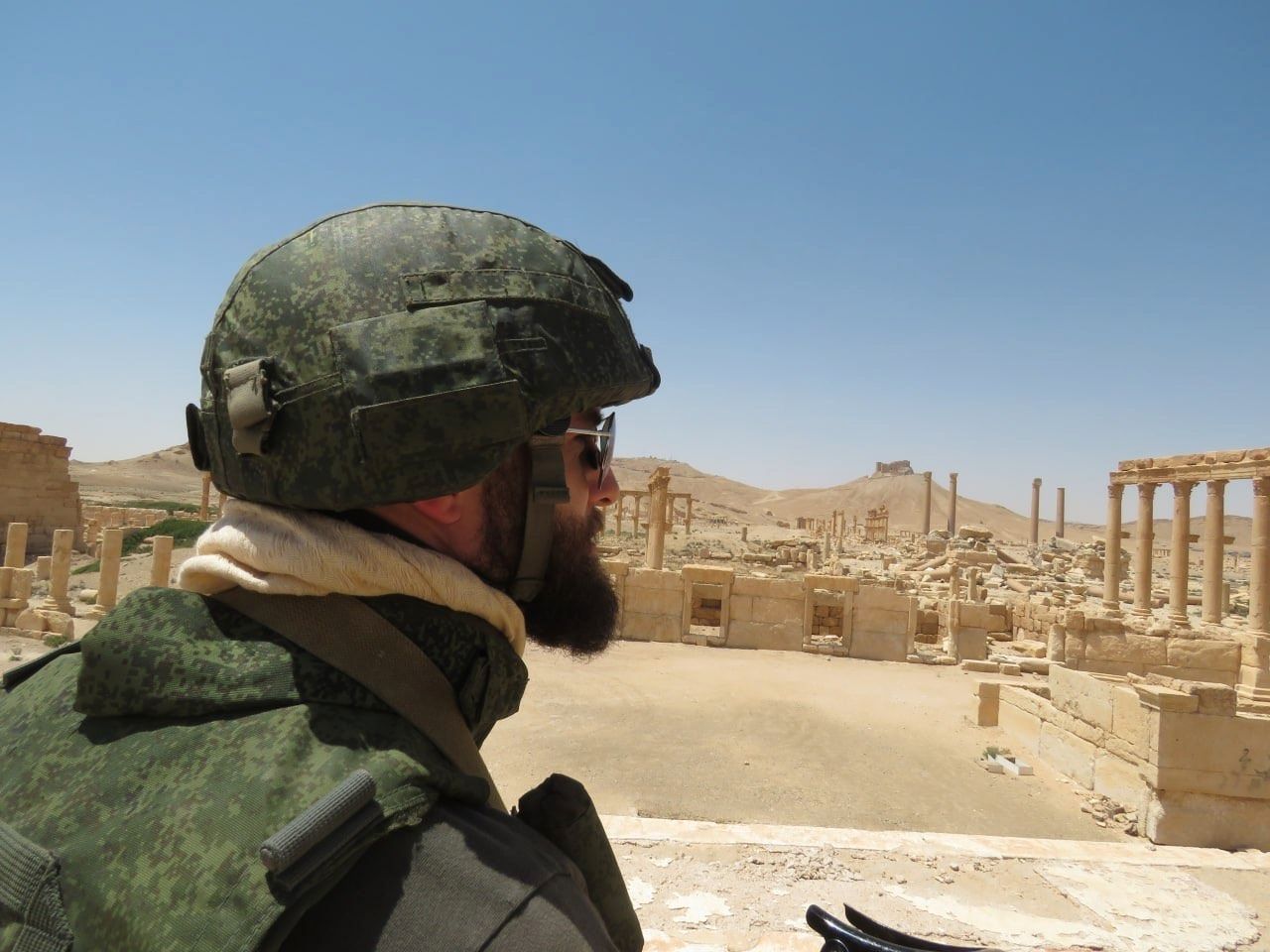 Marsalek in Palmyra, Syria